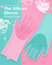 Cargar imagen en el visor de la galería, Guantes para lavar Loza