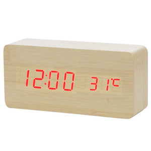 Reloj de Madera Digital